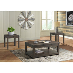 Colorado Occasional End Table w/USB/Power Charcoal – SKU TCO100ETP | Elements