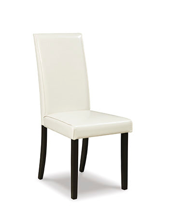 Tampa Furniture Outlet Lutz - Ashley Furniture - Kimonte Dining Room - Dining Chair (Set of 2) / Ivory - D250-01X2