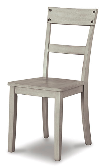 Tampa Furniture Outlet Lutz - Ashley Furniture - Loratti Dining Room - Dining Chair (Set of 2) / Gray - D261-01X2