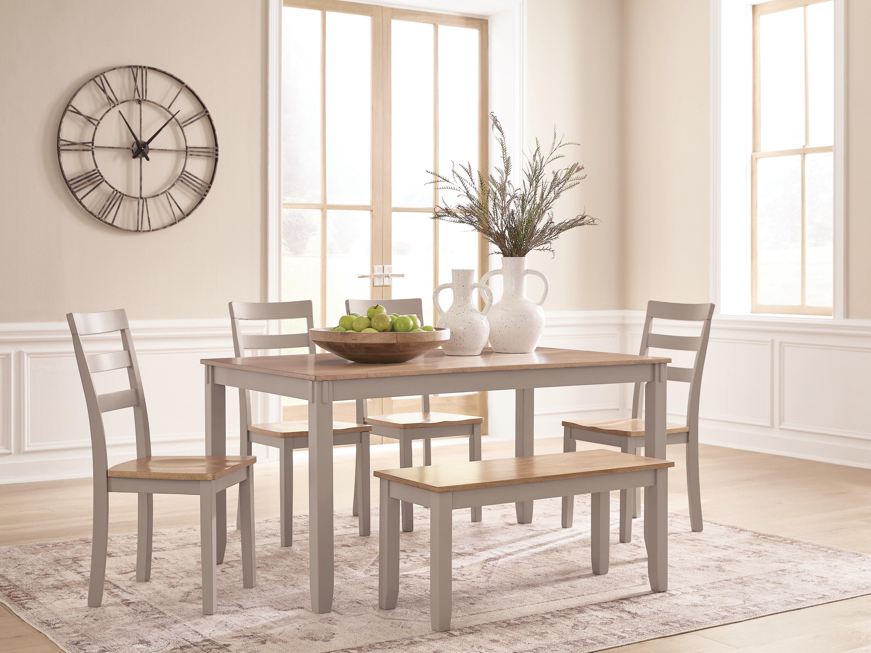 Tampa Furniture Outlet Lutz - Ashley Furniture - Harperfeld Dining Room - Dining Room Table Set (6/CN) - PCD403-325