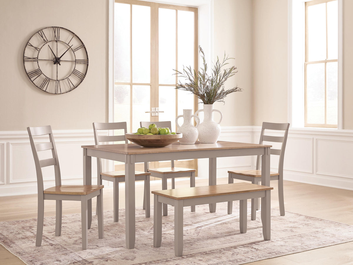 Tampa Furniture Outlet Lutz - Ashley Furniture - Harperfeld Dining Room - Dining Room Table Set (6/CN) - PCD403-325