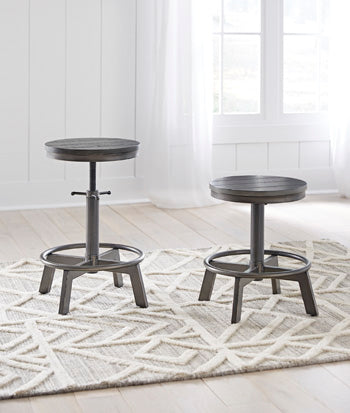 Tampa Furniture Outlet Lutz - Ashley Furniture - Torjin Dining Room - Counter Height Stool (Set of 2) / Gray - D440-324X2