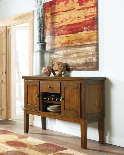 Tampa Furniture Outlet Lutz - Ashley Furniture - Ralene Dining Room - Dining Room Server / Medium Brown - D594-60