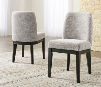 Tampa Furniture Outlet Lutz - Ashley Furniture - Burkhaus Dining Room - Dining Chair (Set of 2) / Dark Brown - D984-01X2