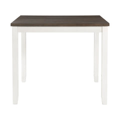 Martin 5pc Counter Set (Dark Brown Top - White Base)