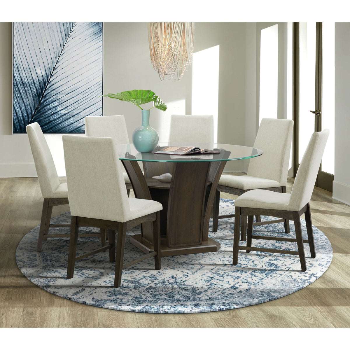Dapper Dining Side Chair (Walnut Finish) (2 Per Pack) – SKU DPR500SC | Elements