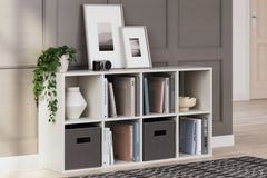 Tampa Furniture Outlet Lutz - Ashley Furniture - Aprilyn Eight Cube Organizer - Eight Cube Organizer / White - EA1024-4X2