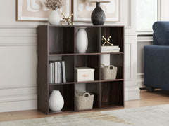 Tampa Furniture Outlet Lutz - Ashley Furniture - Glosmount Nine Cube Organizer - Nine Cube Organizer - EA1055-3X3