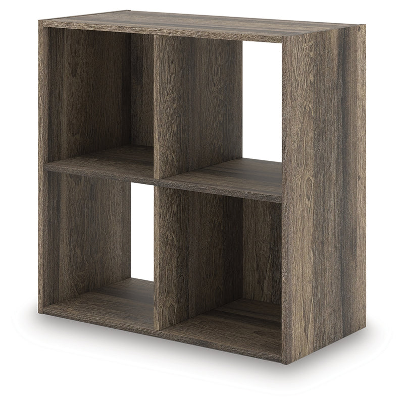 Tampa Furniture Outlet Lutz - Ashley Furniture - Shallifer Eight Cube Organizer - Four Cube Organizer / Brown - EA1104-2X2