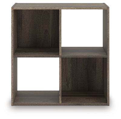 Tampa Furniture Outlet Lutz - Ashley Furniture - Shallifer Eight Cube Organizer - Four Cube Organizer / Brown - EA1104-2X2