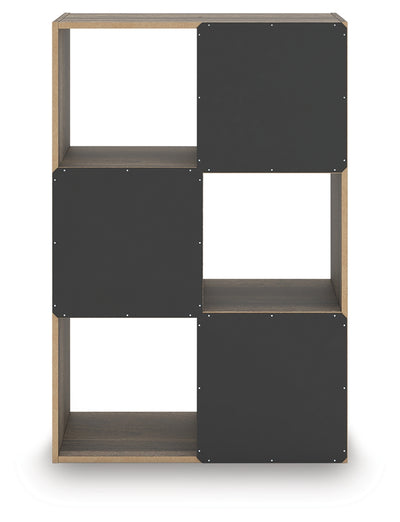 Tampa Furniture Outlet Lutz - Ashley Furniture - Shallifer Eight Cube Organizer - Six Cube Organizer / Brown - EA1104-3X2