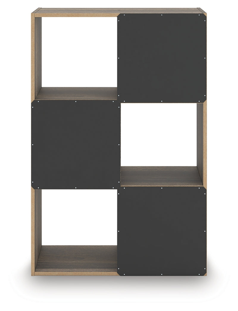 Tampa Furniture Outlet Lutz - Ashley Furniture - Shallifer Eight Cube Organizer - Six Cube Organizer / Brown - EA1104-3X2