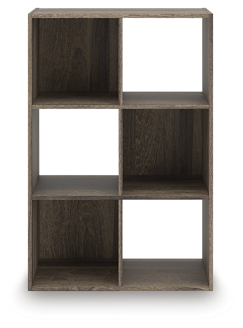 Tampa Furniture Outlet Lutz - Ashley Furniture - Shallifer Eight Cube Organizer - Six Cube Organizer / Brown - EA1104-3X2