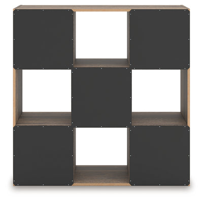 Tampa Furniture Outlet Lutz - Ashley Furniture - Shallifer Eight Cube Organizer - Nine Cube Organizer / Brown - EA1104-3X3