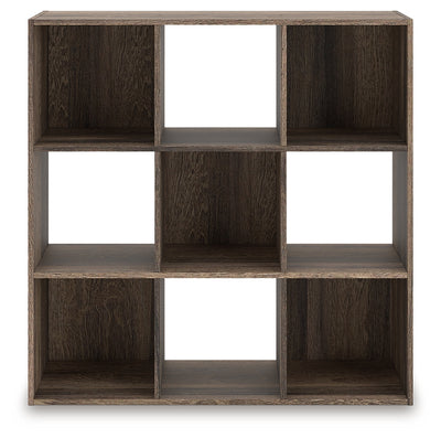 Tampa Furniture Outlet Lutz - Ashley Furniture - Shallifer Eight Cube Organizer - Nine Cube Organizer / Brown - EA1104-3X3
