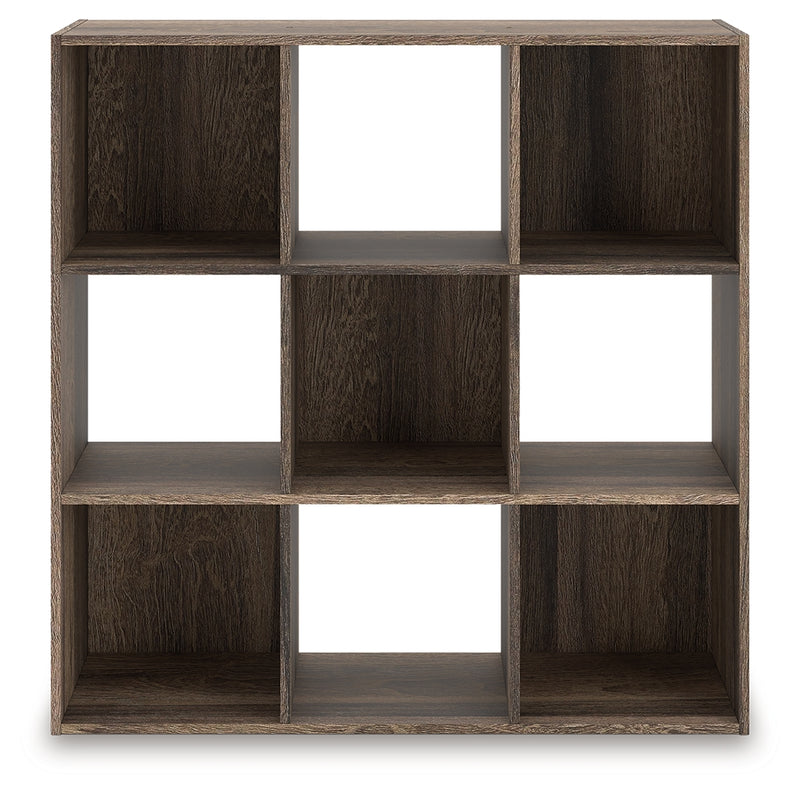 Tampa Furniture Outlet Lutz - Ashley Furniture - Shallifer Eight Cube Organizer - Nine Cube Organizer / Brown - EA1104-3X3
