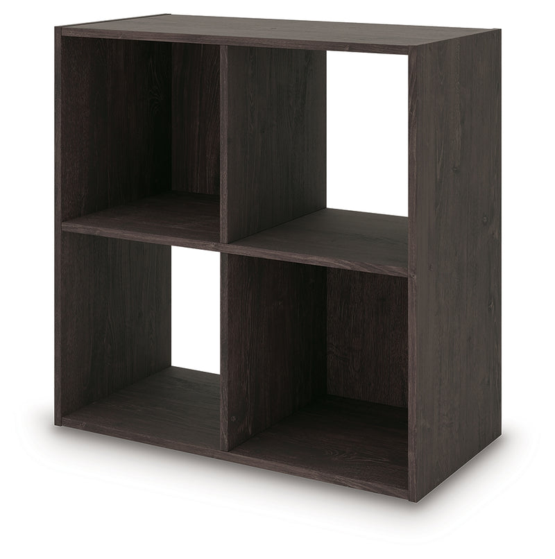 Tampa Furniture Outlet Lutz - Ashley Furniture - Piperton Six Cube Organizer - Four Cube Organizer / Charcoal - EA5514-2X2