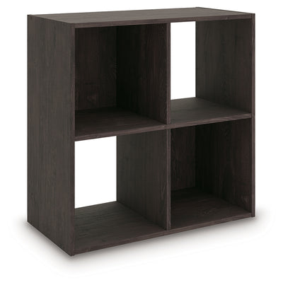 Tampa Furniture Outlet Lutz - Ashley Furniture - Piperton Six Cube Organizer - Four Cube Organizer / Charcoal - EA5514-2X2