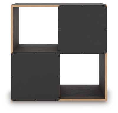 Tampa Furniture Outlet Lutz - Ashley Furniture - Piperton Six Cube Organizer - Four Cube Organizer / Charcoal - EA5514-2X2