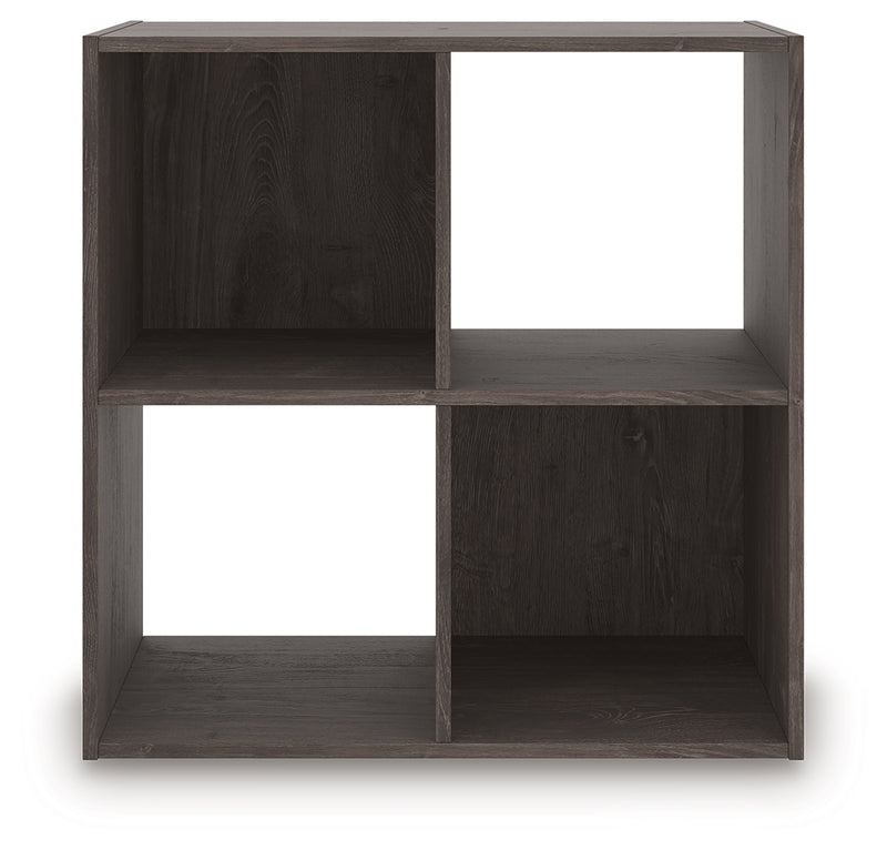 Tampa Furniture Outlet Lutz - Ashley Furniture - Piperton Six Cube Organizer - Four Cube Organizer / Charcoal - EA5514-2X2