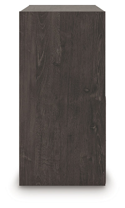 Tampa Furniture Outlet Lutz - Ashley Furniture - Piperton Six Cube Organizer - Four Cube Organizer / Charcoal - EA5514-2X2