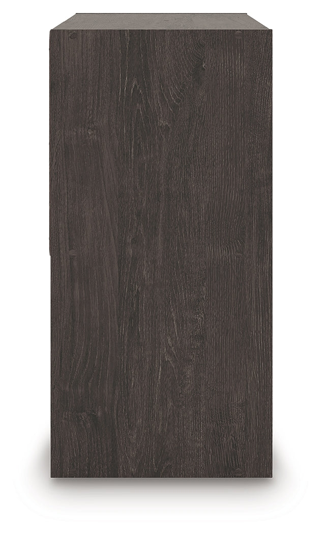 Tampa Furniture Outlet Lutz - Ashley Furniture - Piperton Six Cube Organizer - Four Cube Organizer / Charcoal - EA5514-2X2
