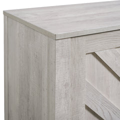 Eleanor 70" TV Stand with Sliding Door in White