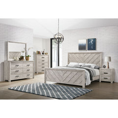 Ellen King Bed White – SKU EL700KB | Elements