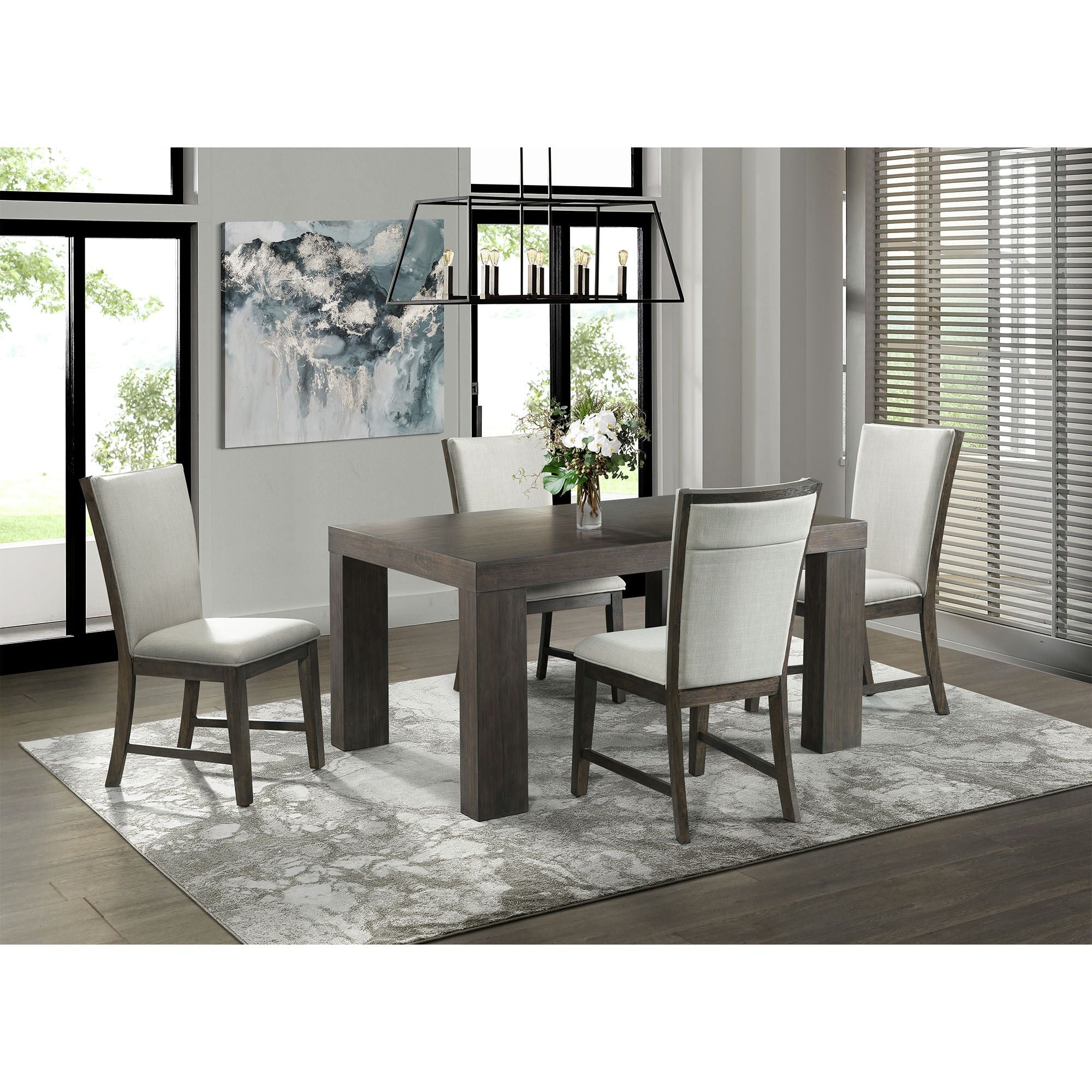 Grady Rectangle Dining Table – SKU DGD218DTB | Elements