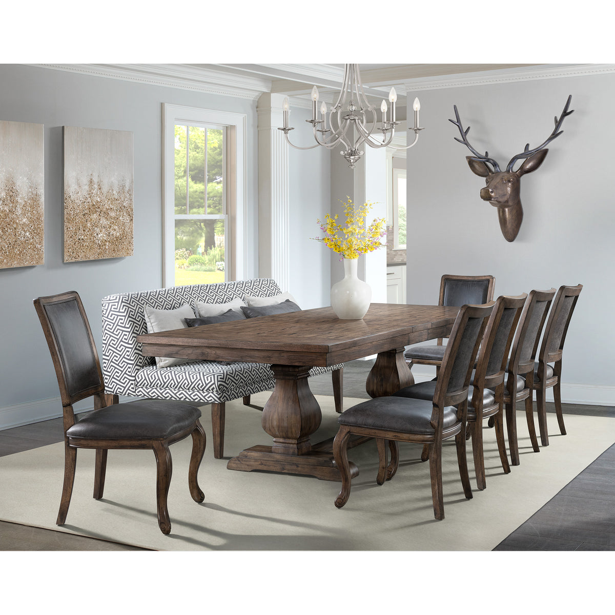 Gramercy Dining Table – SKU DGC500DTTB | Elements