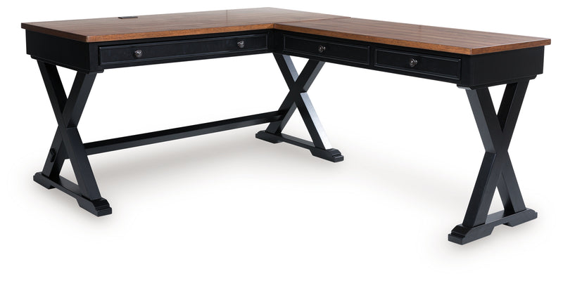 Tampa Furniture Outlet Lutz - Ashley Furniture - Wildenauer Office Desk - Home Office Desk - H664H2