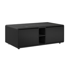 Halo Smart Coffee Table with Cooler and Speaker in Black