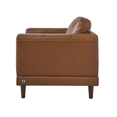 Hampton Chair in Fiero Tan (Top Grain/PVC)