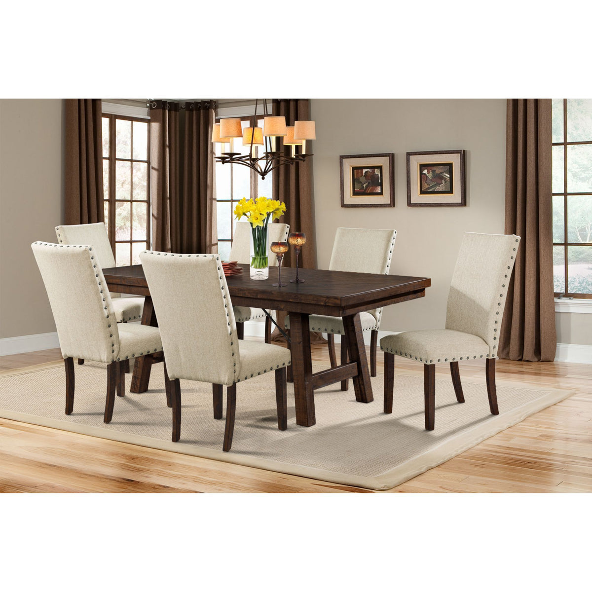 Jax Upholstery Back Side Chair (2 Per Pack) – SKU DJX100SC | Elements