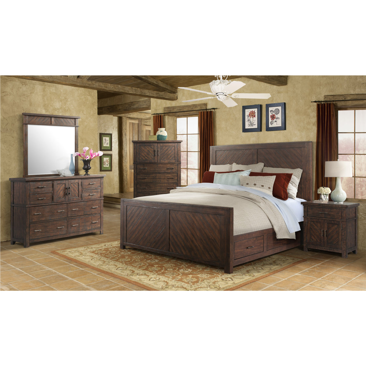 Jax King Platform Storage Bed – SKU JX600KB | Elements