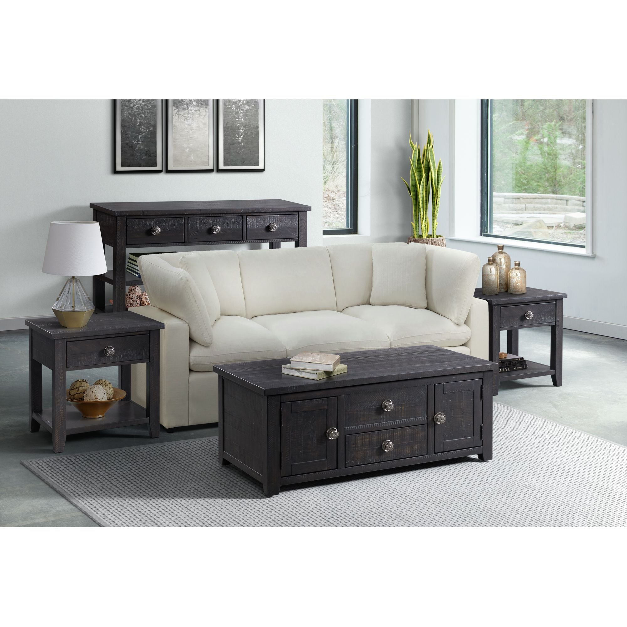 Kendyl Occasional Coffee Table w/Lift Top/Casters – SKU TKN100CTLTC | Elements