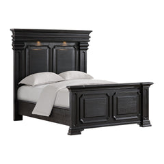 Kings Court Queen Bed in Black