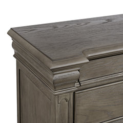 Kings Court 10-Drawer Dresser in Grey