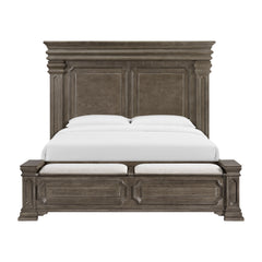 Kings Court King Storage Bed in Grey