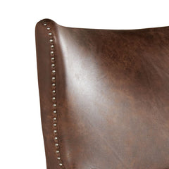 Kori (724) Chair w/Chrome Nails In Sierra Toffee