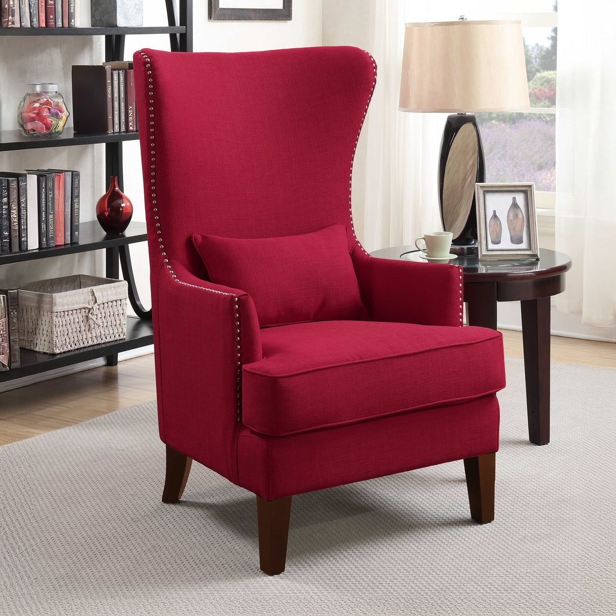 Kori 724 Chair W/Chrome Nails Heirloom Berry – SKU UKR084100 | Elements