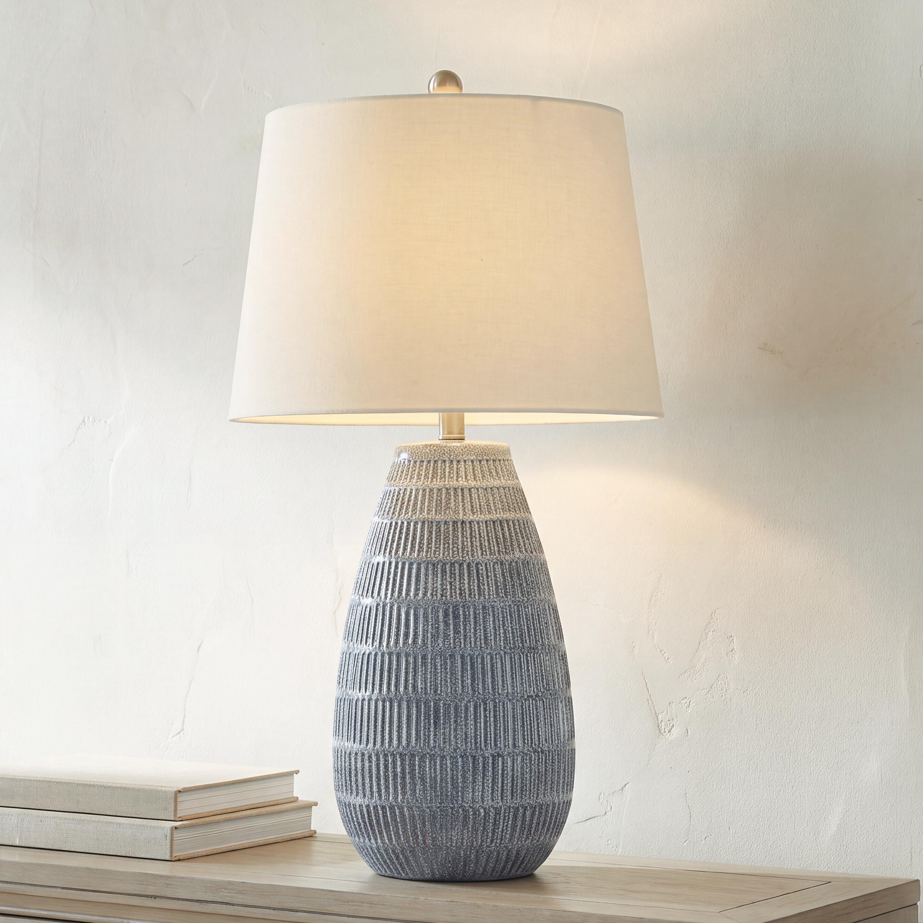 Tampa Furniture Outlet Lutz - Ashley Furniture - Kaidins Lighting - Ceramic Table Lamp (1/CN) - L100984