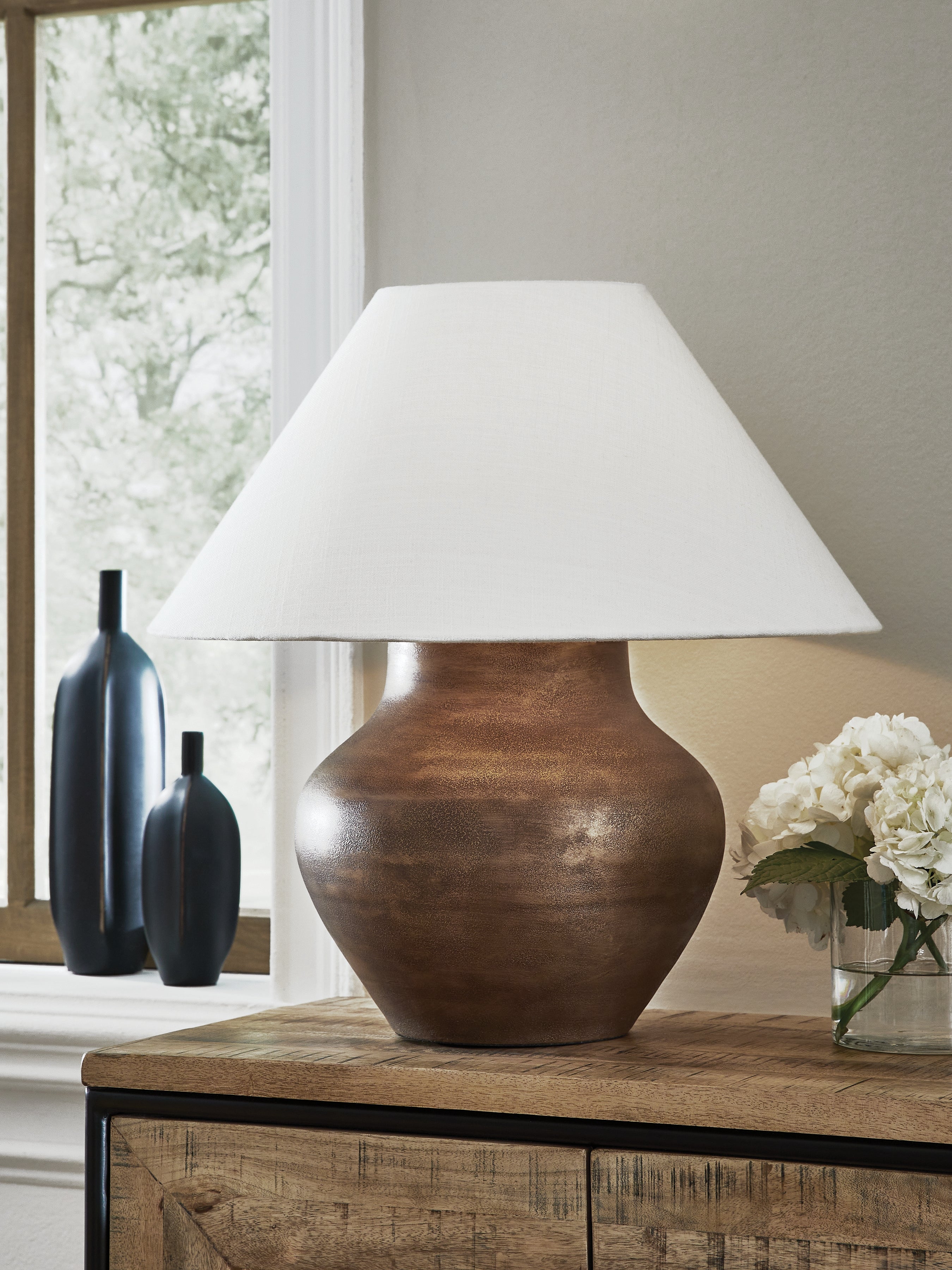 Tampa Furniture Outlet Lutz - Ashley Furniture - Whitham Lighting - Metal Table Lamp (1/CN) - L207664