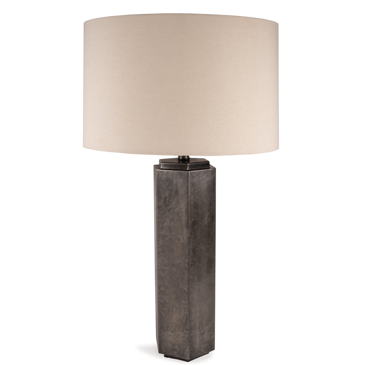 Tampa Furniture Outlet Lutz - Ashley Furniture - Dirkton Lighting - Metal Table Lamp (1/CN) / Antique Pewter Finish - L208324