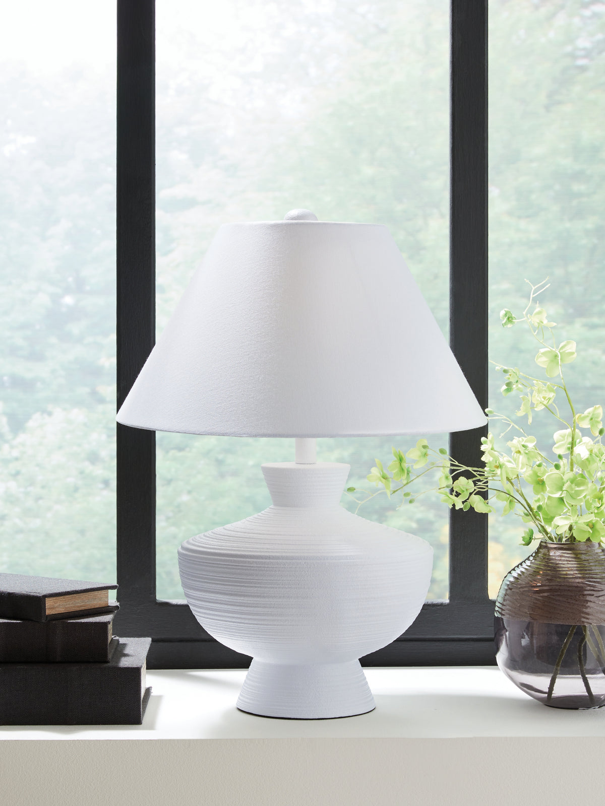 Tampa Furniture Outlet Lutz - Ashley Furniture - Harelwood Lighting - Poly Table Lamp (1/CN) - L235934