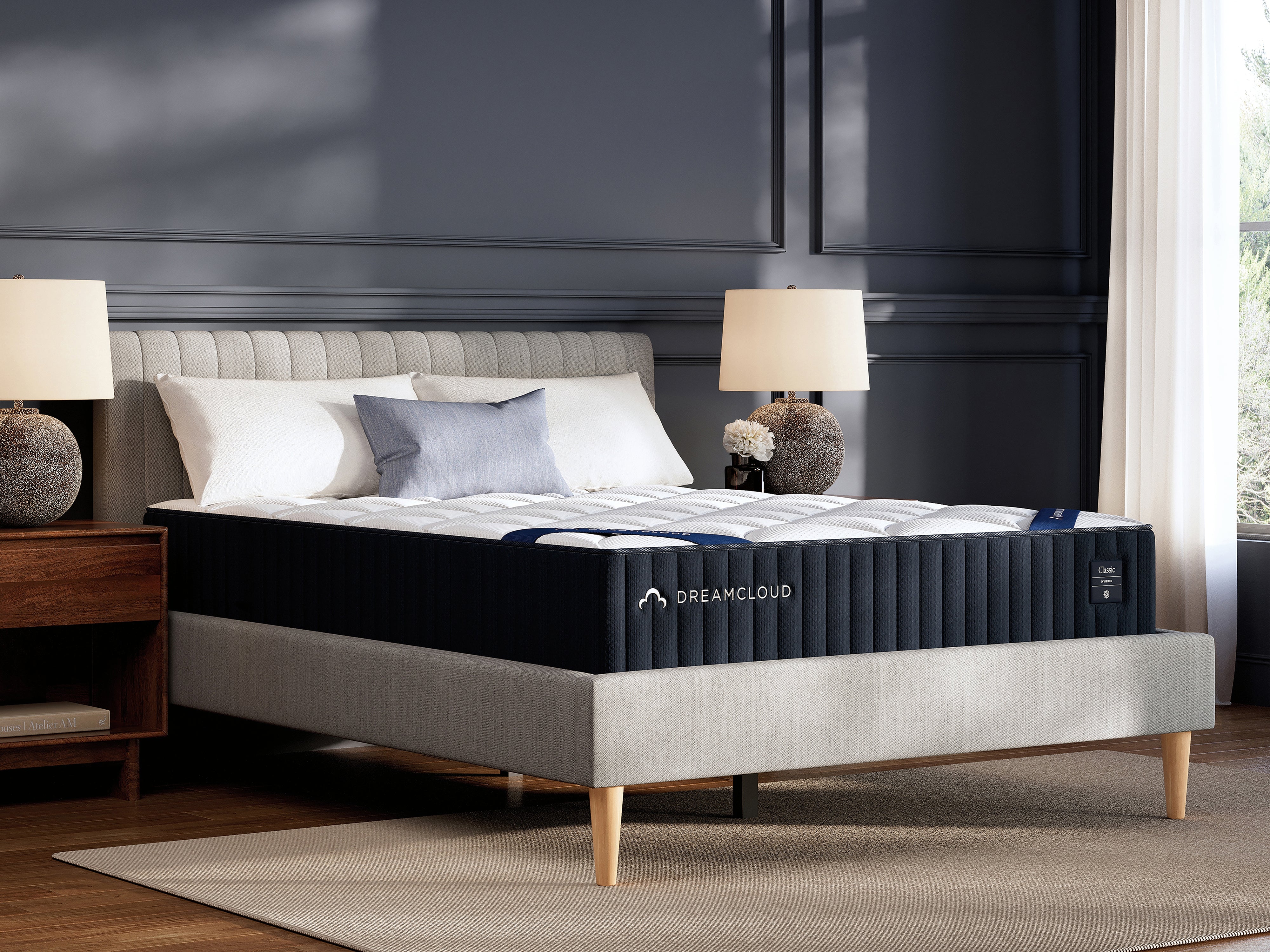 Tampa Furniture Outlet Lutz - Ashley Furniture - DreamCloud Classic Hybrid Mattresses - Twin / White - M13511