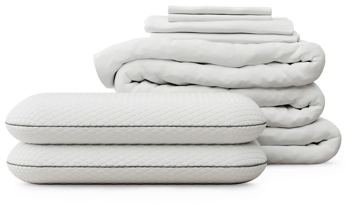 Tampa Furniture Outlet Lutz - Ashley Furniture - RH Mattress Protect Bundle Queen Bedding Bundle - Queen Bedding Bundle - M1B0131
