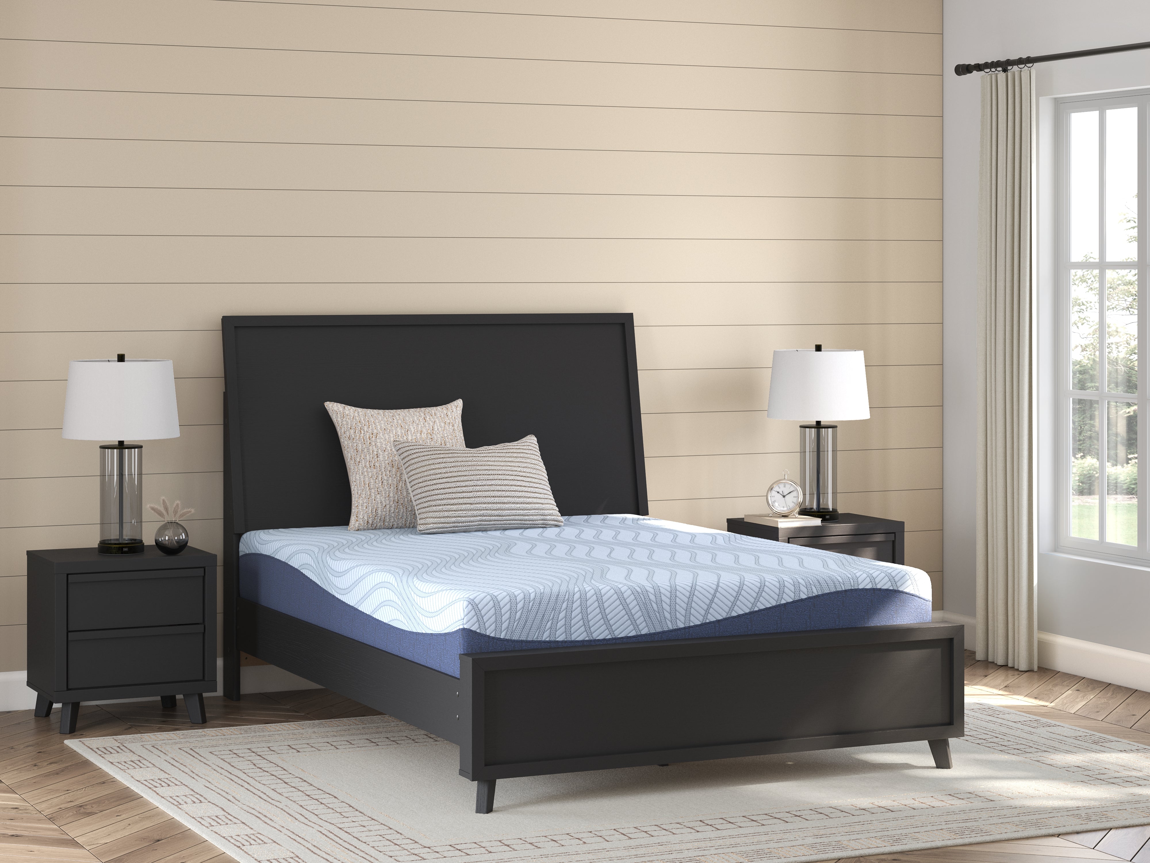 Tampa Furniture Outlet Lutz - Ashley Furniture - Peak 2.0 10 Memory Foam Mattresses - California King / White - M20551