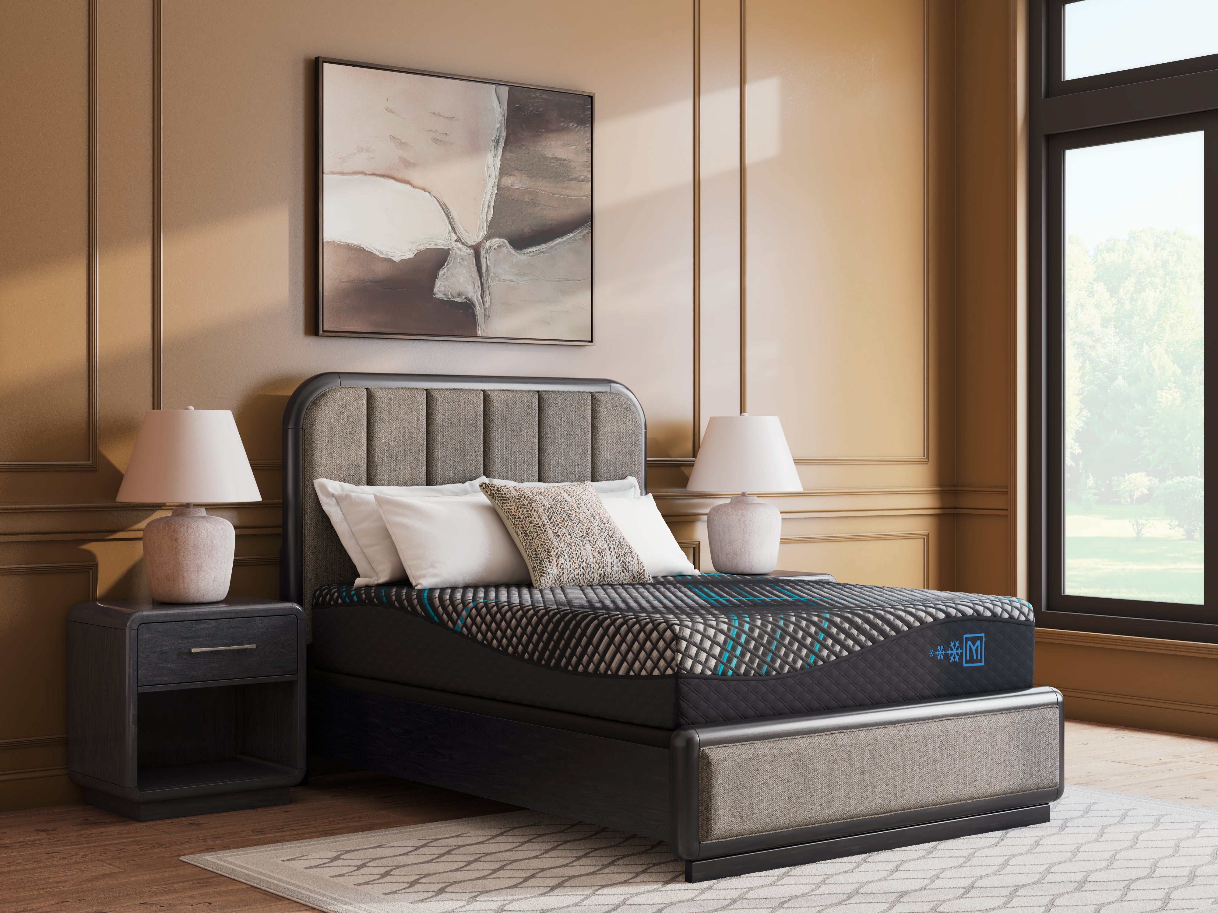 Tampa Furniture Outlet Lutz - Ashley Furniture - Millennium 2.0 Hybrid 12 Inch Mattresses - California King / Black - M31351