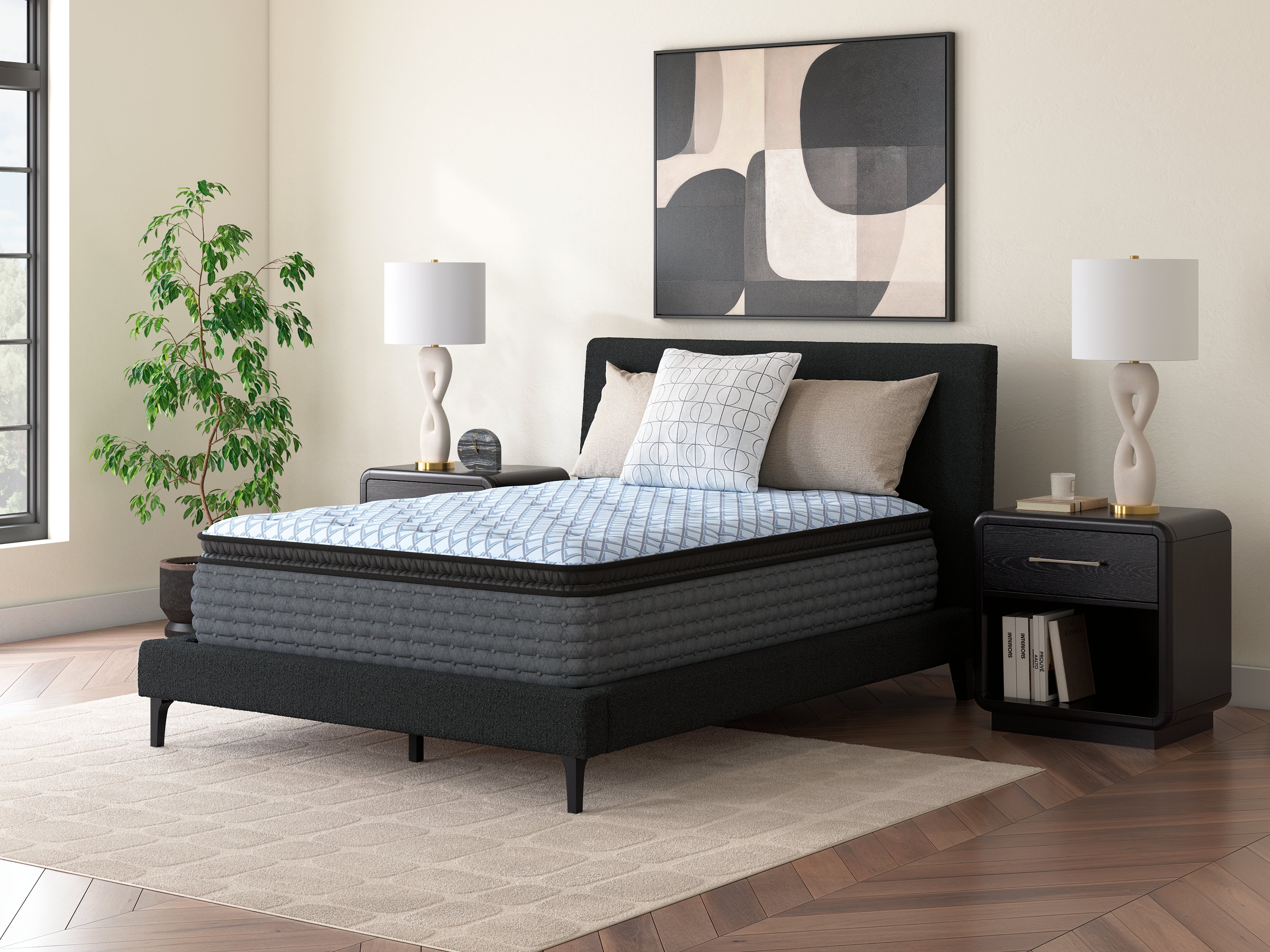 Tampa Furniture Outlet Lutz - Ashley Furniture - Destin Cove PT Mattresses - Queen / Blue - M33231